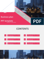 Business Plan PPT Template: Click Here To Add Subtitle