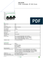 Product Data Sheet: C120N - Circuit Breaker - 3P - 63A - B Curve