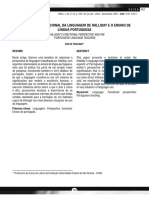 Texto 5 A Perspectiva Funcional de Linguagem de Halliday e o Ensino de Língua Portuguesa 8p PDF