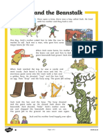 T L 51714 Jack and The Beanstalk Differentiated Reading Comprehension PDF