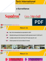 E-Surveillance: ISO 9001 2015 - CE Certified Products