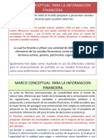 Marco Conceptual para La Informacion Financiera