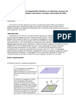 Separacion Parcial de Componentes Fenólicos en Extractos Acuosos de Hoja de Granado Mediante Reacciones A La Gota Sobre Papel de Filtro