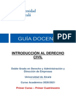 Introducción Al Derecho Civil PDF