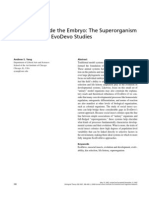 Thinking Outside The Embryo: The Superorganism As A Model For Evodevo Studies