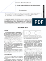 RILEM TC 162-TDF Test and Design Methods For Steel Fibre Reinforced Concrete