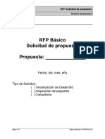 PMO PL Solicitud de Propuesta RFP Basico