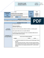 Plan de Clase Evaluacion