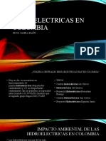 Hidroelectricas en Colombia