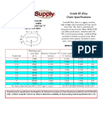 Grade 80 Alloy Chain Specifications: 12628 E Highway 86 Neosho, MO 64850 Sales 1-800-523-2367 Ext "3" Fax 417-451-5651