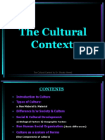 003 The Cultural Context