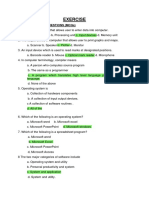 Exercise: Multiple Choice Questions (MCQS)