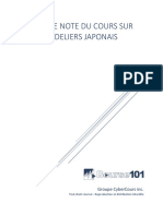 Bourse101 Cahier de Note Cours Sur Les Chandeliers Japonais PDF