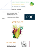 Cereales, Exposición