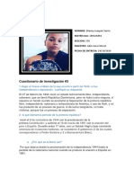 Cuestionario de Investigación #3 PDF