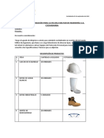 Solicitud de Cotización Emi