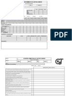 Planilla Revisión Técnica