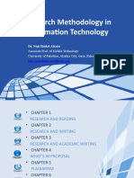 Research Methodology in Information Technology: Dr. Naji Shukri Alzaza