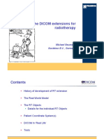 The DICOM Extensions For Radiotherapy: Michael Neumann Nucletron B.V., Germany