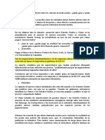 Consecuencias de Los Efectos Sobre La Relación de Intercambio