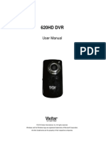 620HD DVR: User Manual