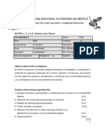 Estados Financieros Combinados y Consolidados