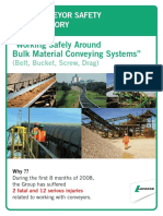 Conveyor Safety Advisory: "Working Safely Around Bulk Material Conveying Systems"