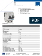 DTCB10216C: MCB Din-T10 10ka 2P 16A C Curve Catalogue No