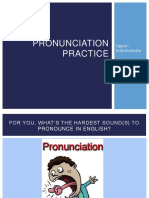 Pronunciation Practice: Upper-Intermediate