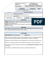 Guia 1 - Matemáticas 3° - Datos y Probabilidades