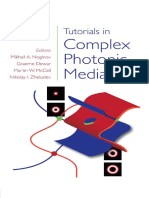 Tutorials in Complex Photonic Media SPIE Press Monograph Vol PM194 PDF