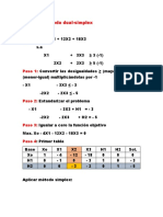 Solución X Método Dual-Simplex Alfonso