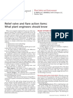 Relief Valve and Flare Action Items - What Plant Engineers Should Know