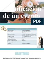 Planificación de Un Evento