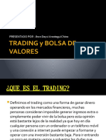 Trading y Bolsa de Valores