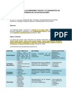 Diagnóstico Clínico y Reconocimiento de Toxidromes Guia PDF