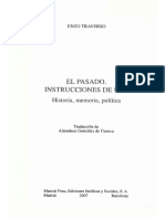 Traverso Enzo - El Pasado Instrucciones de Uso PDF