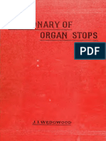 Dictionary Organ Stops Wedgewood PDF