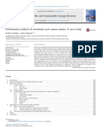 Performance Analysis of Combined Cycle Power Plants A Case Study PDF