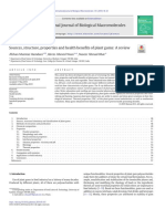 Sources, Structure, Properties and Health Benefits of Plant Gums - A Review