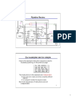 Pipeline Review: Here Is The Example Instruction Sequence Used To Illustrate Pipelining On The Previous Page