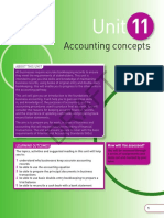 Accounting Concepts: Unit 11