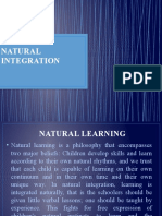 Natural Integration