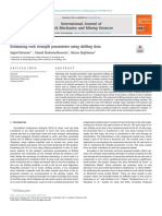 Estimating Rock Strength Parameters Using Drilling Data PDF