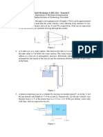 Fluid Mechanics I (ME 214) - Tutorial 4