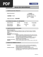 MSDS - 049 Barniz Aislante Spray