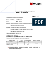 MSDS - 050 - Liquido Aflojatodo ROST OFF