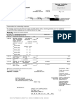 Corporate Card Statement of Account