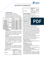 【Zybio】IFU-Disposable Virus Sampling Tube 20200915