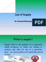 Law of Supply